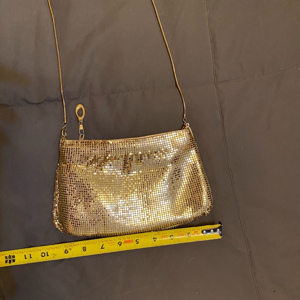 Elegant Gold Handmade Clutch vintage, like new